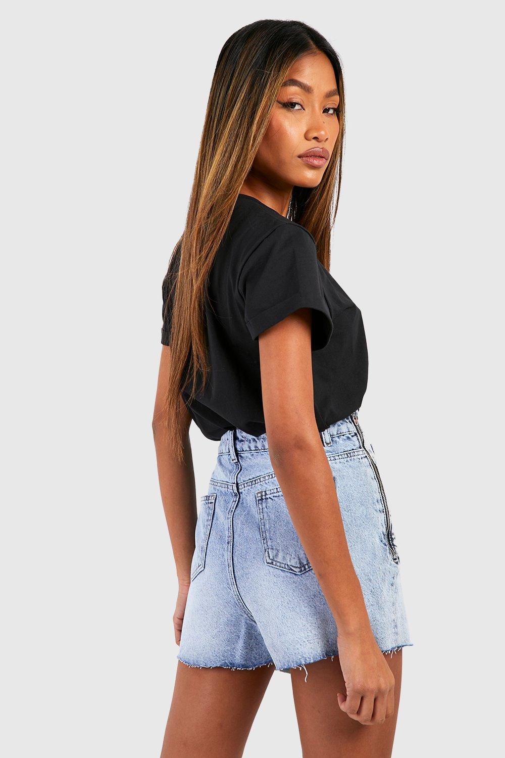 Jupe short hotsell jean femme